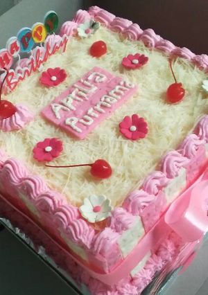 Foto resep Cheese cake ultah
