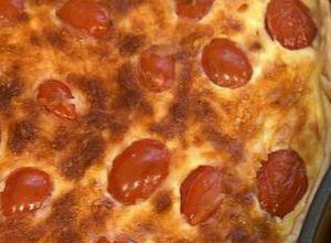 Foto de Quiche de Mozzarella e Tomate Cherry