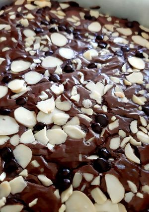 Foto resep Brownies fudgy shiny crust (oven tangkring)