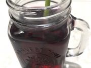 Gambar minuman bunga telang ungu