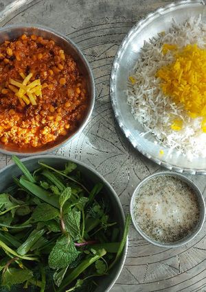 عکسی از دستور قیمه خشک اردبیلی