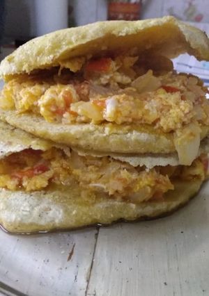 Una foto de Arepas de Avena
