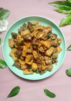 Foto resep Tahu Ati Ampela Saos Tiram