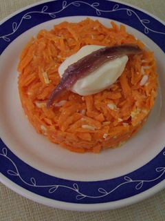 Una foto de Ensalada de zanahoria
