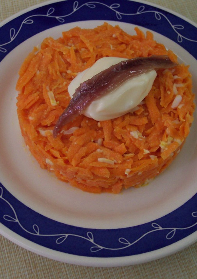 Una foto de Ensalada de zanahoria