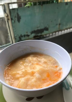 Foto resep Bubur ayam wortel