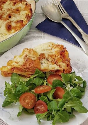 A picture of Tuna Pasta Bake.