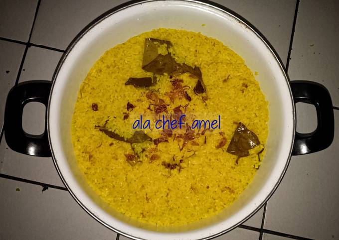 Nasi kuning ala chef amel 😎