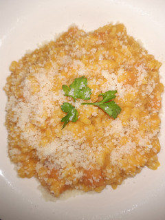 Una foto de Risotto de calabaza