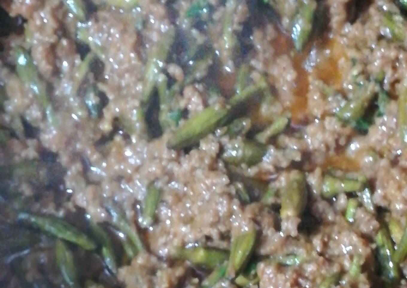 Kachnaar keema in yogurt