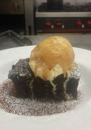 A picture of Sticky toffee pudding.