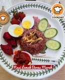 👩‍🍳Nasi Lemak Beras Merah🩷