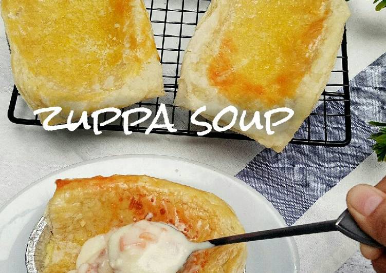 Resep Creamy Cheesy Zuppa Soup Bahan Sederhana Dan Cara Membuat