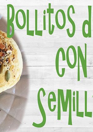Una foto de Bollitos de pan con semillas sin gluten