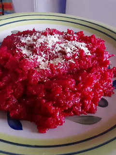 Una foto de Risotto de Betarraga