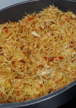 Foto principal de Fideuá con pollo
