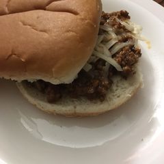A picture of BBQ Sloppy Joe’s.
