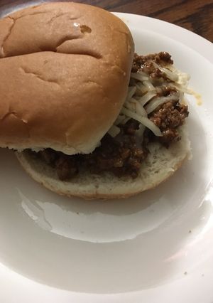 A picture of BBQ Sloppy Joe’s.