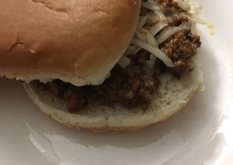 Steps to Prepare Any-night-of-the-week BBQ Sloppy Joe’s