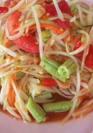 รูปของ ส้มตำลาว (อาหารอีสาน)