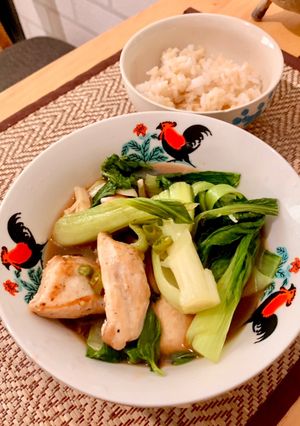 รูปของ บ๊อกฉ่อยผัดอกไก่น้ำมันหอย