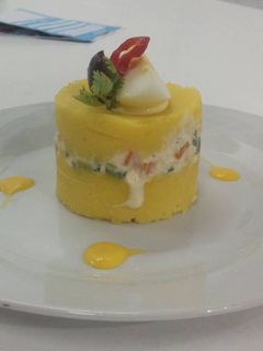 Una foto de Causa de pollo