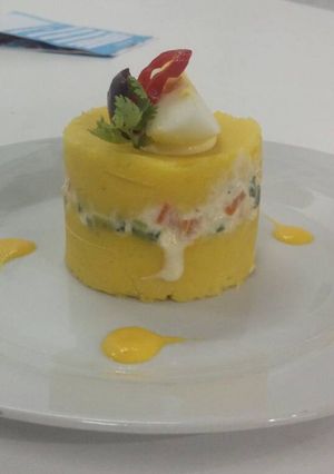Una foto de Causa de pollo