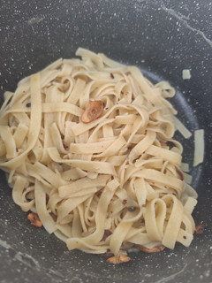 Una foto de Espaguetis con Ajo y Aceite
