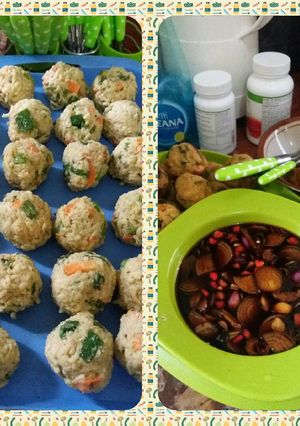 Foto resep Bola-bola mie kuning
