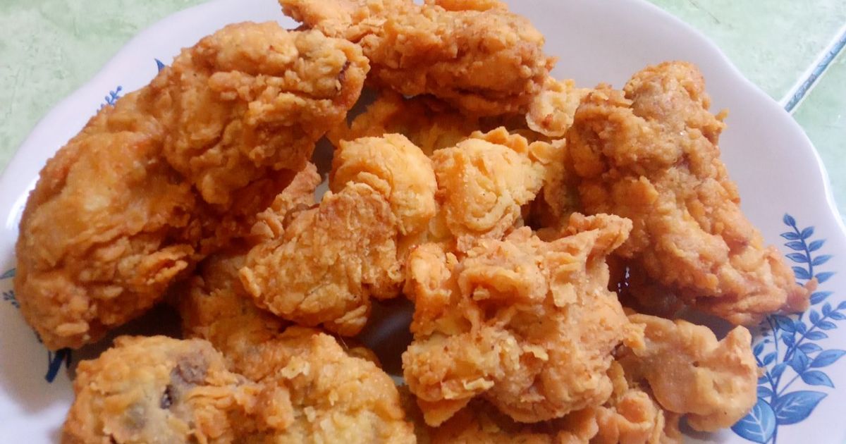 Ayam goreng krispi praktis