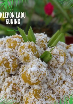 Foto resep Klepon labu kuning