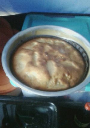 Una foto de Tortas de manzanas y bananos