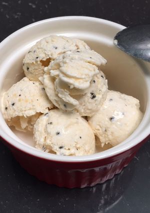 Hình của món Fruit ice-cream.