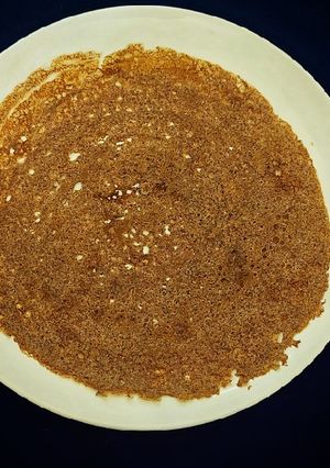A picture of Sprouted Ragi flour Dosa.
