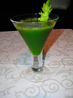 Una foto de Licuado verde de apio