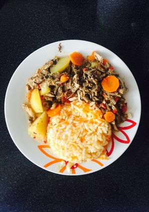 Una foto de Guiso de jurel, receta de mi abuelita ❣️