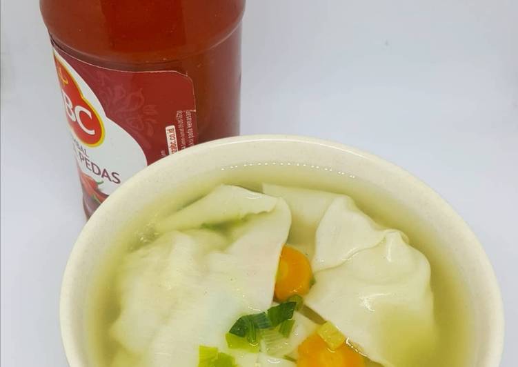 Pangsit Kuah Simple
