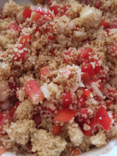 Una foto de Ensalada fresca de cuscús