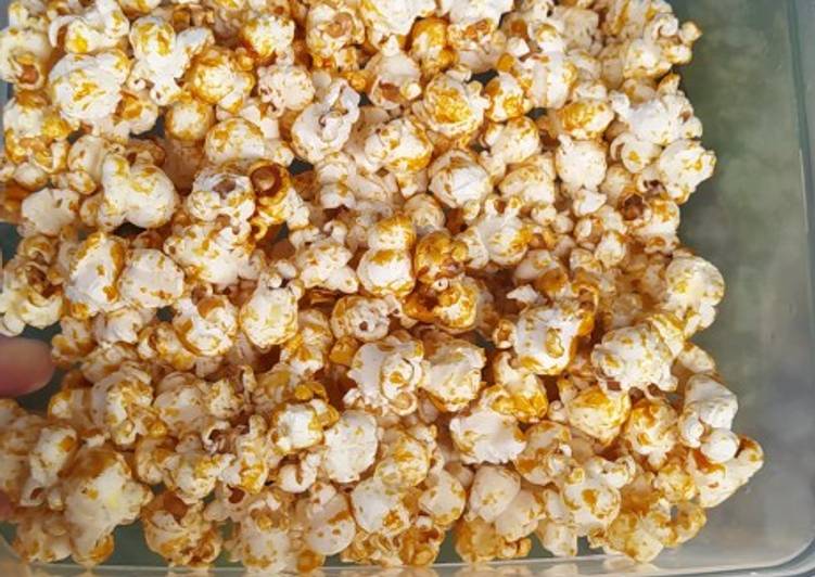 Resep Baru Pop corn manis Paling Enak