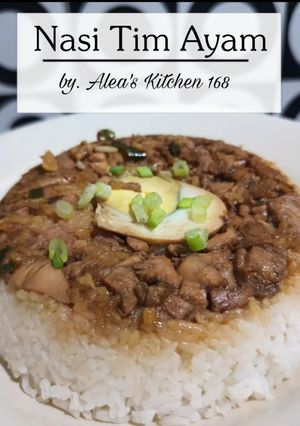 Foto resep Nasi Tim Ayam