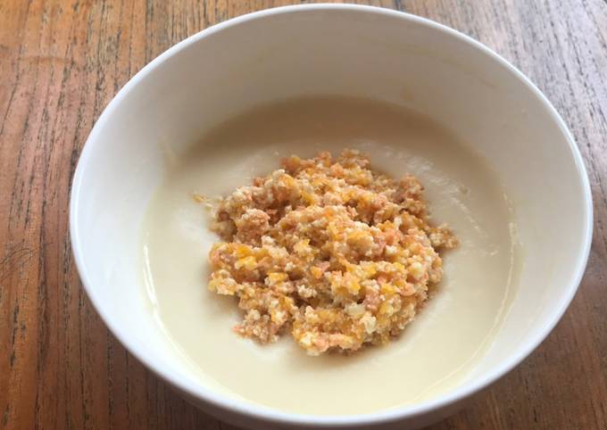 MPASI 6 Bulan Keatas Bubur Ikan Salmon