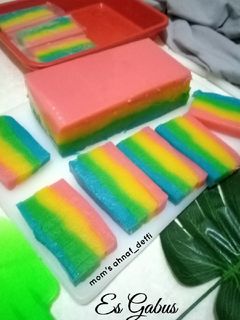 Foto resep Es gabus rainbow