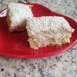 Bolo de coco vegano (tipo toalha felpuda)