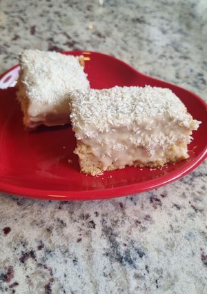 Foto de Bolo de coco vegano (tipo toalha felpuda)