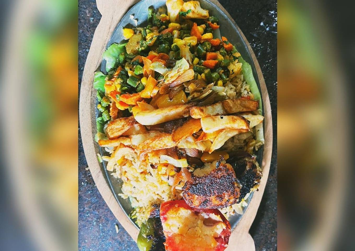 Veg Indian Sizzler