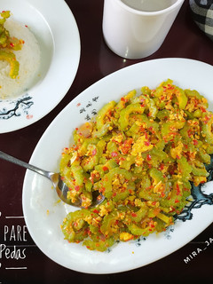 Foto resep Oseng Pare Telur Pedas #55