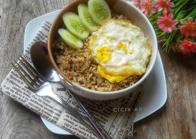 Resep Rice Bowl Nasi Goreng Kampung yang Bikin Ngiler