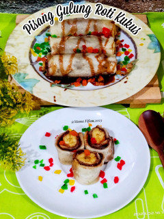 Foto resep Pisang Gulung Roti Kukus