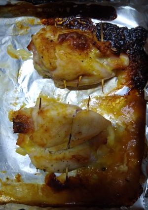 Una foto de Envoltinis de pechuga de pollo