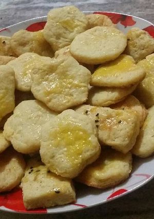 صورة لوصفة بسكوت الجبنه